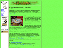 Tablet Screenshot of chefandy.com